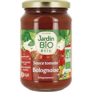 Sauce bolognaise au boeuf 350g - Jardin bio étic